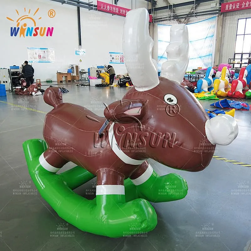 rocking deer , inflatable rocking , inflatable deer - Zhengzhou WINSUN ...